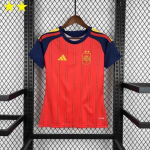 Maglia World Cup Jersey 2026 Spain Home Donna 2 Stars