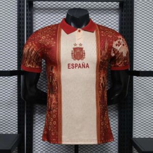 Maglia 2026 Spain Special Red Versione Giocatore Soccer Clothes