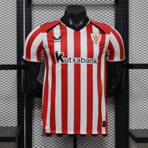 Maglia 26-27 Athletic Bilbao Home Versione Giocatore Soccer Clothes