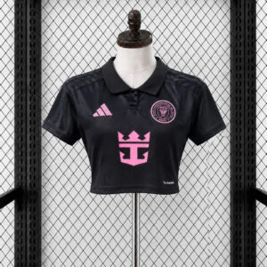 Maglia 2026 Inter Miami Cf Cropped Away Woman Soccer Clothes