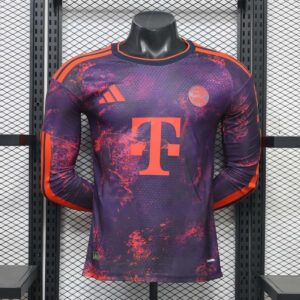 Maglia 26-27 Bayern Munich Third Manica Lunga Versione Giocatore Soccer Clothes