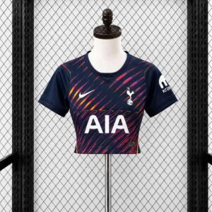Maglia 26-27 Tottenham Cropped Away Woman Soccer Clothes