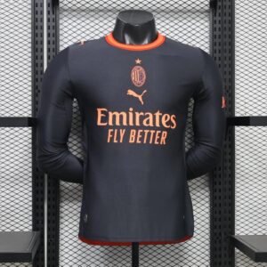 Maglia 26-27 AC Milan Third Manica Lunga Versione Giocatore Soccer Clothes