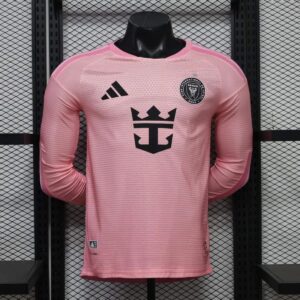 Maglia 2026 Inter Miami Cf Home Manica Lunga Versione Giocatore